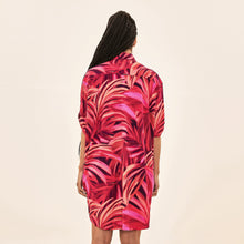 Lataa kuva gallerian katseluohjelmaan, Model Back: Uv Line Hemdblusenkleid Shirtdress Copacabana Upf50+