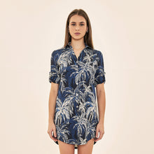 Lataa kuva gallerian katseluohjelmaan, Image 05: Uv Line Hemdblusenkleid Shirtdress Coqueiros Marinho Upf50+