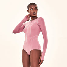 Lataa kuva gallerian katseluohjelmaan, Image 02: Uv Line Badeanzug Swimsuit Macae Malva Upf50+