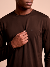 Lataa kuva gallerian katseluohjelmaan, Image 05: Uv Line Rashguard Longsleeve New Fit Textura Masc Brown Upf50+