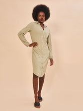 Lataa kuva gallerian katseluohjelmaan, Image 02: Uv Line Hemdblusenkleid Shirtdress Copenhagen Mescla Areia Upf50+