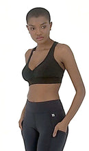 Lataa kuva gallerian katseluohjelmaan, Product Front: Uv Line Fitness-Top Top Fit Sport Preto Upf50+