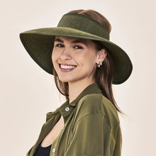 Lataa kuva gallerian katseluohjelmaan, Image 02: Uv Line Visor Visor Siena Imp Fem Militar Green Upf50+
