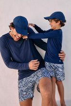 Lataa kuva gallerian katseluohjelmaan, Image 08: Uv Line Bermuda-Shorts Shorts Acqua Boxer Tie Dye Blue Upf50+