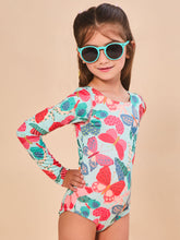Lataa kuva gallerian katseluohjelmaan, Image 02: Uv Line Mädchen-Badeanzug Swimsuit Girl Borboletinha Upf50+