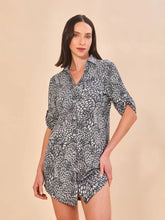Lataa kuva gallerian katseluohjelmaan, Model Front: Uv Line Hemdblusenkleid Shirtdress Asas Upf50+