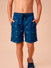Lataa kuva gallerian katseluohjelmaan, Gallery: Uv Line Jungen-Badehose Shorts Acqua Kids Pirates Fun Upf50+