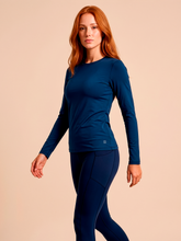 Lataa kuva gallerian katseluohjelmaan, Image 03: Uv Line Rashguard Longsleeve Uvpro Fem Cobalt Upf50+
