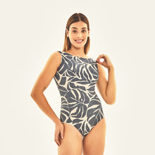 Lataa kuva gallerian katseluohjelmaan, Model Front: Uv Line Badeanzug Mirela Costela Aco Upf50+