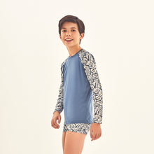 Lataa kuva gallerian katseluohjelmaan, Image 02: Uv Line Rashguard Rash Guard Kids Costela Aco Off White Upf50+