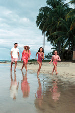 Lataa kuva gallerian katseluohjelmaan, Image 06: Uv Line Mädchen-Badeanzug Swimsuit Girl Marcela Fuchsia White Upf50+