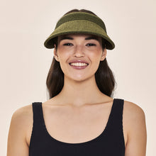 Lataa kuva gallerian katseluohjelmaan, Model Front: Uv Line Visor Visor Brunei Verde Militar Upf50+
