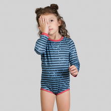 Lataa kuva gallerian katseluohjelmaan, Image 10: Uv Line Baby-Bademode Macaquinho Baby Listras Upf50+
