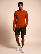 Lataa kuva gallerian katseluohjelmaan, Model Front: Uv Line Rashguard Longsleeve Uvpro Brasil Masc Pitanga Upf50+
