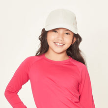 Lataa kuva gallerian katseluohjelmaan, Model Front: Uv Line Mützen Cap Teens Colors Inf Sand Upf50+
