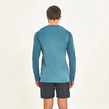 Lataa kuva gallerian katseluohjelmaan, Model Back: Uv Line Rashguard Longsleeve Sport Fit Aco
