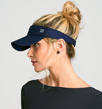Lataa kuva gallerian katseluohjelmaan, Image 07: Uv Line Visor Visor Athletic Dry Fem Navy Blue Upf50+
