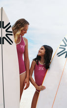 Lataa kuva gallerian katseluohjelmaan, Image 05: Uv Line Mädchen-Badeanzug Swimsuit Girl Marcela Fuchsia White Upf50+

