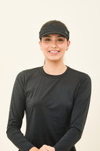 Lataa kuva gallerian katseluohjelmaan, Model Front: Uv Line Visor Visor Elastic Preto Upf50+
