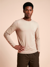 Lataa kuva gallerian katseluohjelmaan, Gallery: Uv Line T-Shirts Für Herren Longsleeve New Fit Masc Sand Upf50+
