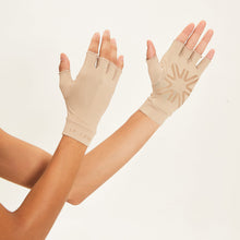 Lataa kuva gallerian katseluohjelmaan, Image 05: Uv Line Handschuhe Meduim Gloves Long Fingerss Uni Beige Upf50+
