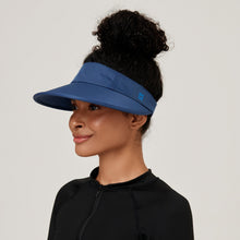 Lataa kuva gallerian katseluohjelmaan, Image 02: Uv Line Visor Visor Leblon Navy Blue Upf50+
