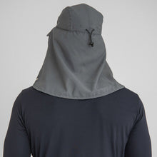 Lataa kuva gallerian katseluohjelmaan, Model Back: Uv Line Legionärshut Cap Leg Atacama 2021 Masc Grey Upf50+
