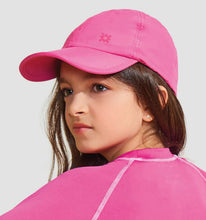 Lataa kuva gallerian katseluohjelmaan, Model Front: Uv Line Mützen Cap Teens Colors Inf Pink Upf50+
