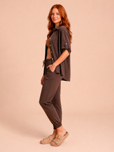 Lataa kuva gallerian katseluohjelmaan, Image 03: Uv Line Hemdblusenkleid Shirt Copa Brown Upf50+
