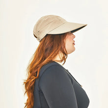 Lataa kuva gallerian katseluohjelmaan, Image 04: Uv Line Mützen Visor Capri Colors Nac Fem Sand Black Upf50+
