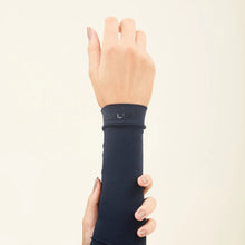 Lataa kuva gallerian katseluohjelmaan, Image 05: Uv Line Handschuhe Sun-Protection Sleeve Navy Upf50+
