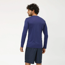 Lataa kuva gallerian katseluohjelmaan, Model Back: Uv Line Rashguard Longsleeve Uvpro Marinho
