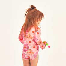 Lataa kuva gallerian katseluohjelmaan, Model Back: Uv Line Baby-Bademode Baby Solar Rose Upf50+

