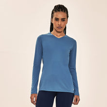 Lataa kuva gallerian katseluohjelmaan, Model Front: Uv Line Rashguard Longsleeve Sport Fit Aco Upf50+
