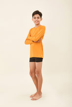 Lataa kuva gallerian katseluohjelmaan, Image 03: Uv Line Rashguard Longsleeve Uvpro Kids Orange Upf50+
