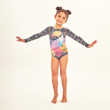 Lataa kuva gallerian katseluohjelmaan, Image 04: Uv Line Mädchen-Badeanzug Swimsuit Girl Tucano Upf50+
