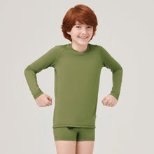 Lataa kuva gallerian katseluohjelmaan, Image 02: Uv Line Rashguard Longsleeve Uvrpo Inf Verde Militar Upf50+

