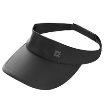 Lataa kuva gallerian katseluohjelmaan, Product Front: Uv Line Visor Visor Athletic Dry Fem Black Upf50+
