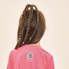 Lataa kuva gallerian katseluohjelmaan, Image 04: Uv Line Rashguard Acqua Qr Code Chiclete Fluor Upf50+
