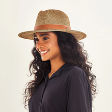 Lataa kuva gallerian katseluohjelmaan, Image 02: Uv Line Fedora-Hut Hat Giovana Imp Fem Mescla Upf50+
