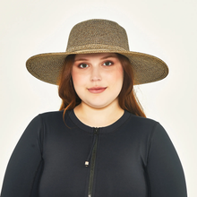 Lataa kuva gallerian katseluohjelmaan, Model Front: Uv Line Schlapphut Hat Jurere Imp Fem Mescla Upf50+
