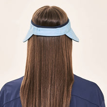 Lataa kuva gallerian katseluohjelmaan, Image 07: Uv Line Visor Visor Bali Fem Navy Light Blue Upf50+
