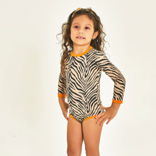 Lataa kuva gallerian katseluohjelmaan, Image 02: Uv Line Baby-Bademode Swimsuit Baby Zebra Upf50+
