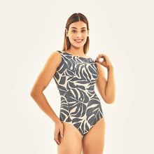 Lataa kuva gallerian katseluohjelmaan, Model Front: Uv Line Badeanzug Mirela Costela Aco Upf50+
