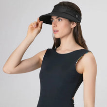 Lataa kuva gallerian katseluohjelmaan, Model Front: Uv Line Visor Visor Leblon Black Upf50+
