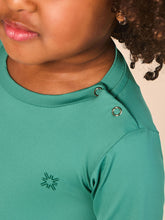 Lataa kuva gallerian katseluohjelmaan, Image 04: Uv Line Baby-Bademode Baby Longsleeve Swimsuit Deep Sea Upf50+
