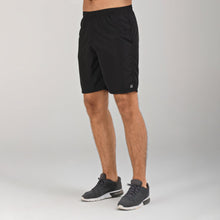 Lataa kuva gallerian katseluohjelmaan, Model Front: Uv Line Bermuda-Shorts Shorts New Fit Br Masc Black Upf50+
