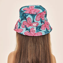 Lataa kuva gallerian katseluohjelmaan, Model Back: Uv Line Eimerhut Napoli Kids Hibiscus Upf50+
