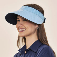 Lataa kuva gallerian katseluohjelmaan, Image 06: Uv Line Visor Visor Bali Fem Navy Light Blue Upf50+
