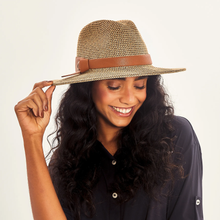 Lataa kuva gallerian katseluohjelmaan, Image 04: Uv Line Fedora-Hut Hat Giovana Imp Fem Mescla Upf50+
